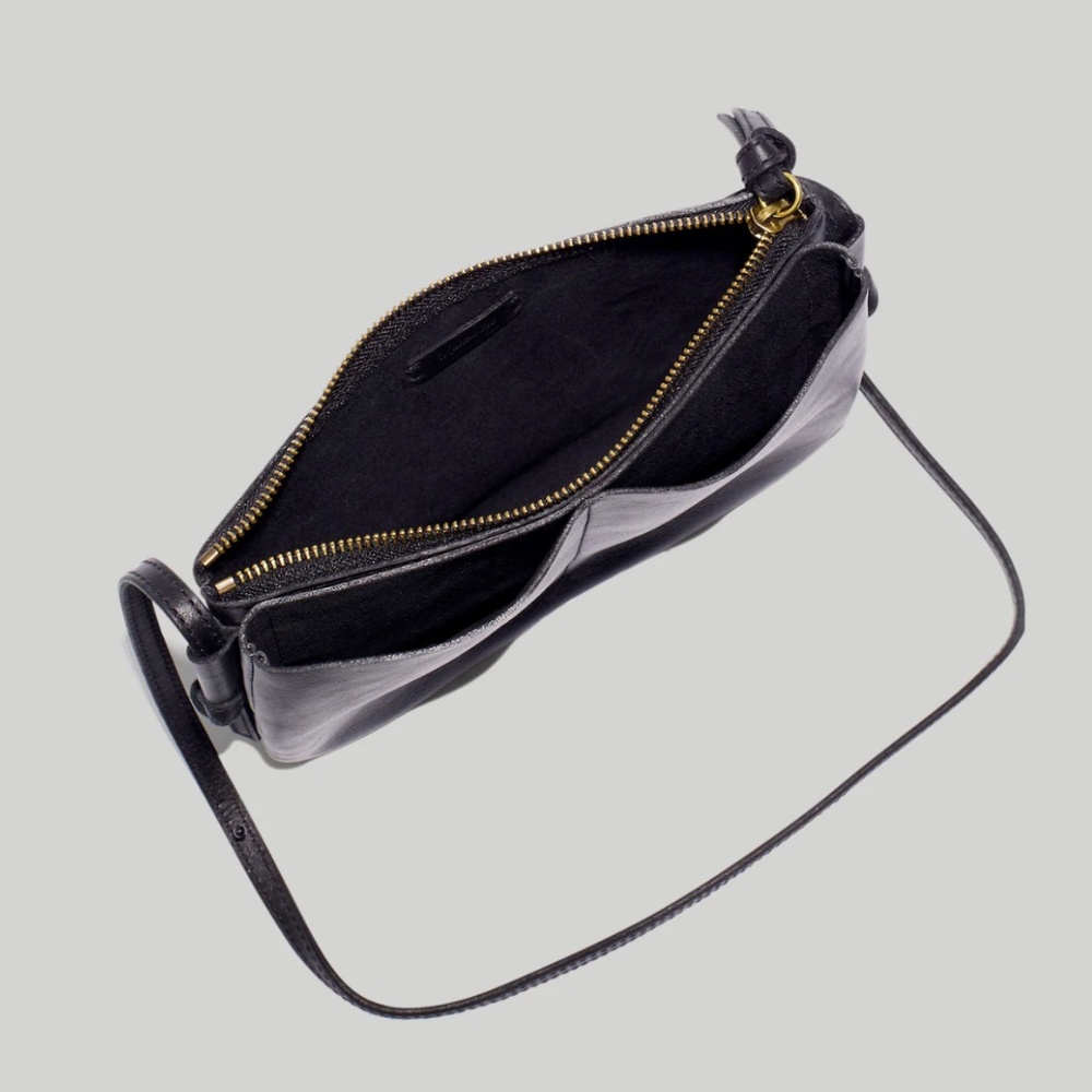 Madewell The Knotted Crossbody Bag in Black Leather - Picture 10 of 11